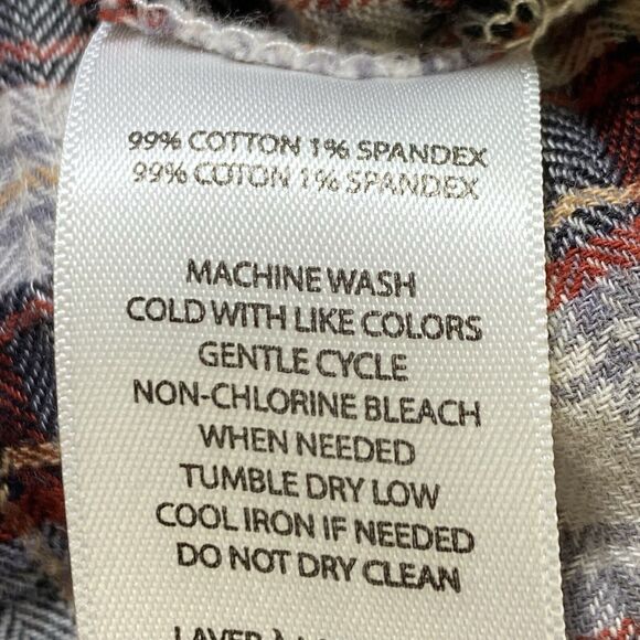 Twelve-O-Two Madison Women's Large Shirt Drop Shoulder Western Cowgirl Button-Up - Picture 11 of 11